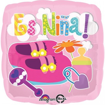 Globo 18" Es Una Niña Baby Ico