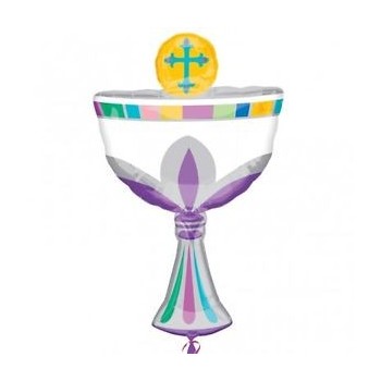 Globo Copa Caliz Comunion 78Cm