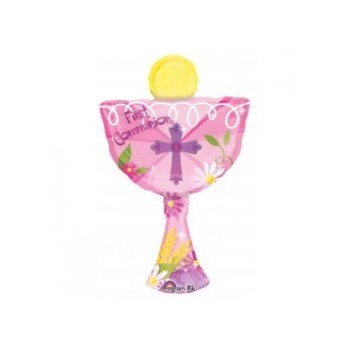 Globo Caliz Rosa Comunion