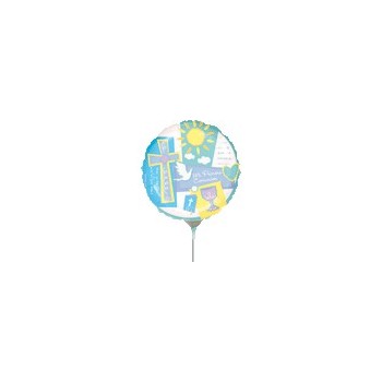 Globo Palo "Mi 1ª Comunion" 9"
