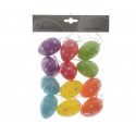 P/12 Colg.Huevos Surt. 6Cm