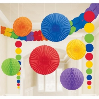 P/9 Deco. Colg. Multicolor