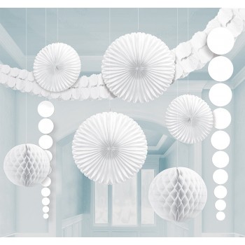P/9 Deco. Colg. Blanco