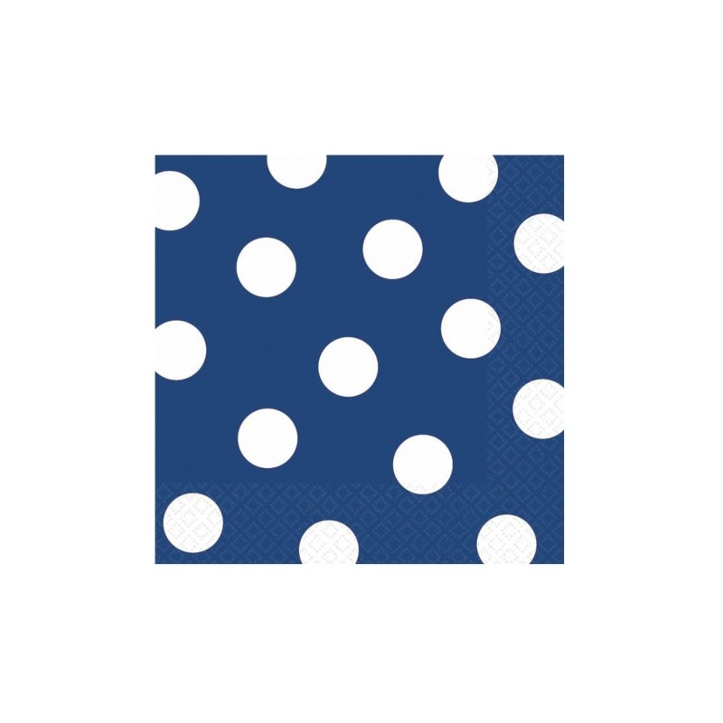 P/16 Serv.Azul Topos Blancos P/16 Serv.Azul Topos Blancos