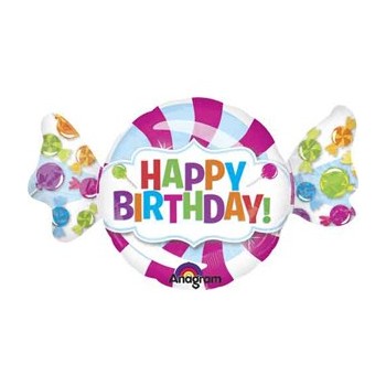 Globo Caramelo Happy Bday