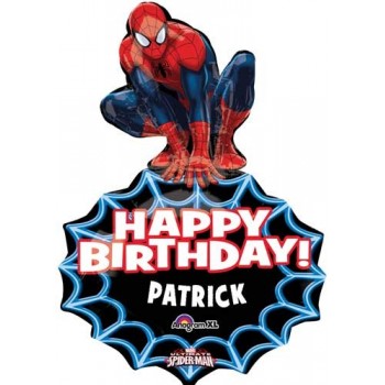Globo Spiderman Personalizable