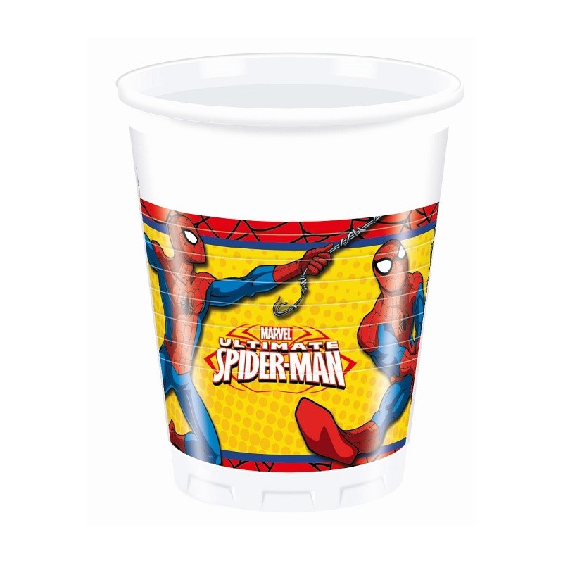 P/8 Vasos Spiderman Ultimate P/8 Vasos Spiderman Ultimate