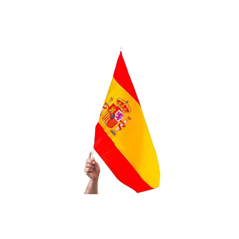 Bandera España C/Palo 60X90cm