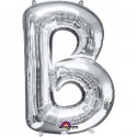 Globo Letra B Plata