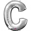 Globo Letra C Plata