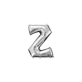 Globo Letra Z Plata