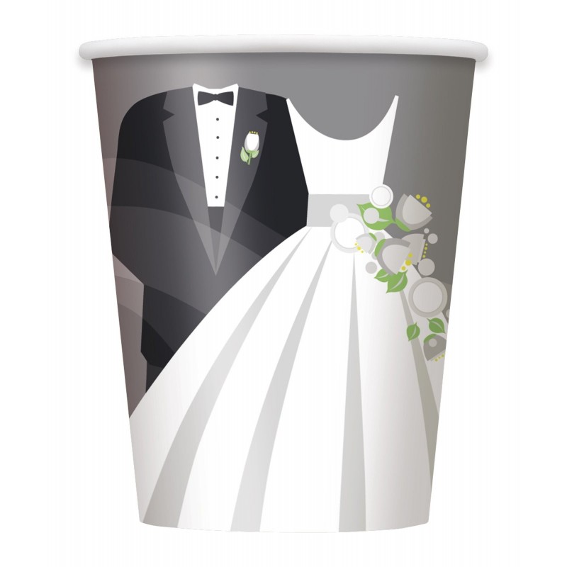 P/8 Vasos Boda Plata P/8 Vasos Boda Plata