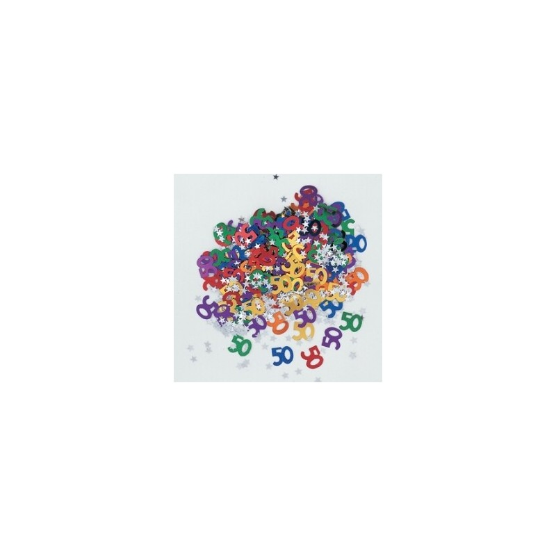Confetti "Nº50" Metalizado Confetti "Nº50" Metalizado