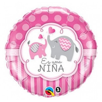 Globo 18"Es Una Niña Elefante