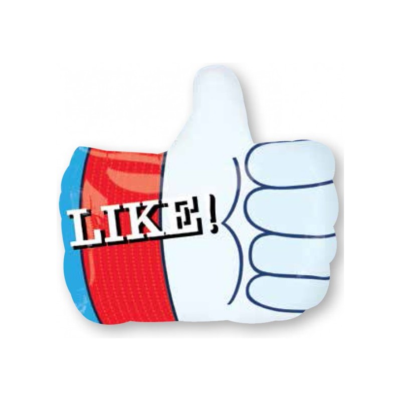 Globo Forma Mano "Like"