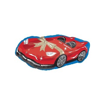 Globo Forma Coche Carreras