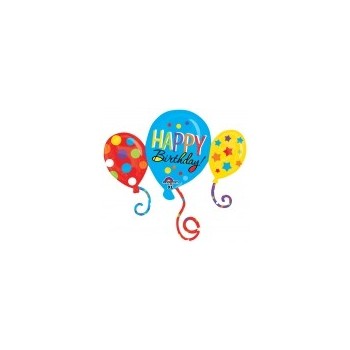 Globo Ballons Cluster H.B-Day