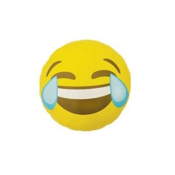 Globo 18"Emoticono Llanto Risa