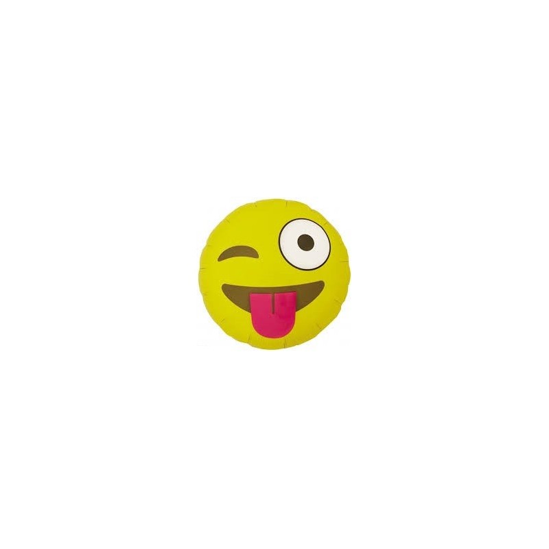 Globo 18"Emoticono Lengua Globo 18"Emoticono Lengua