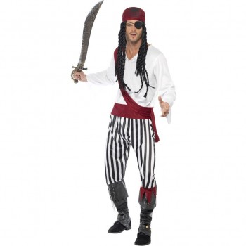 Disf. Pirata Adulto T-M