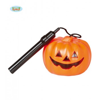 Farol Calabaza 10Cm C/Luz
