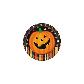 P/8 Plato Calabaza Sonrien 22C