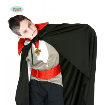 CAPA VAMPIRO INF.NEGR/ROJ 90CM