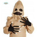 Guantes Negros C/Dedos Largos