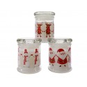 VASO C/VELA NAVIDAD 8CM VASO C/VELA NAVIDAD 8CM