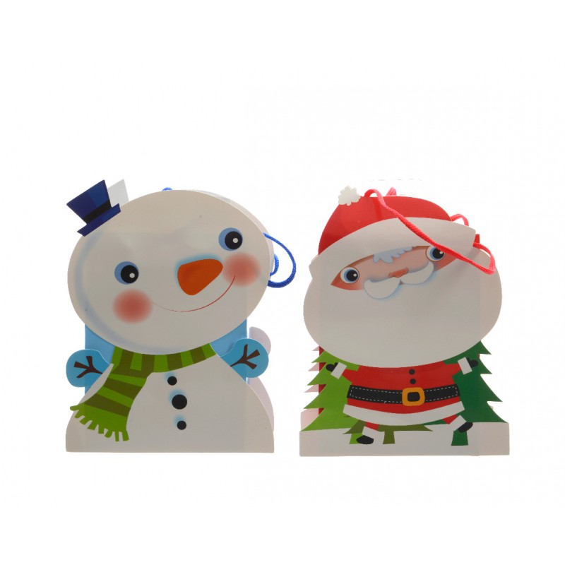 BOLSA NOEL/MUÑECO NIEVE 19X13 BOLSA NOEL/MUÑECO NIEVE 19X13