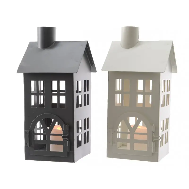 CASA LATON C/LUZ LED 8X8X20CM CASA LATON C/LUZ LED 8X8X20CM