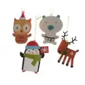 COLG.ANIMALES NAVIDAD 12CM
