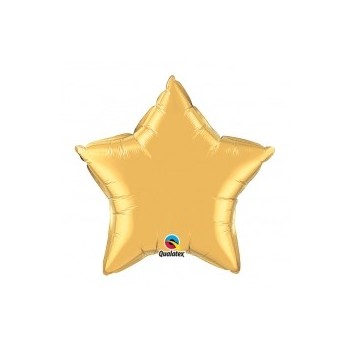 Globo Estrella Oro