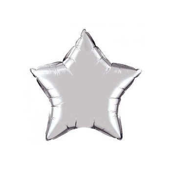 Globo Estrella Plata