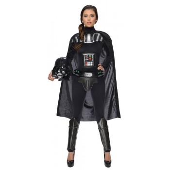 Disf.Darth Vader Girl Ad. T-M