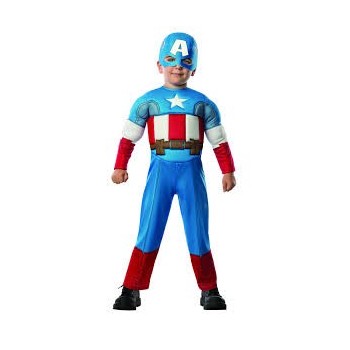 Disf.Inf.Capitan America T-T