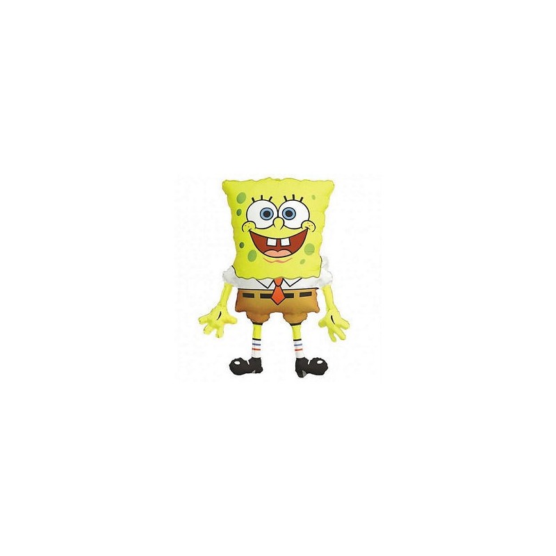 Globo Forma Bob Esponja 56Cm Globo Forma Bob Esponja 56Cm