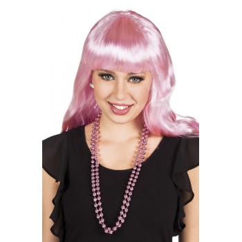 P/2 Collar Perlas Rosa