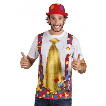 Camiseta Realista Payaso T-L