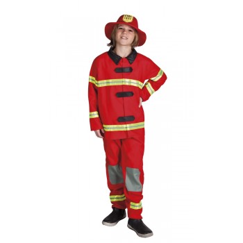 Disf.Inf.Bombero Rojo 4-6Años