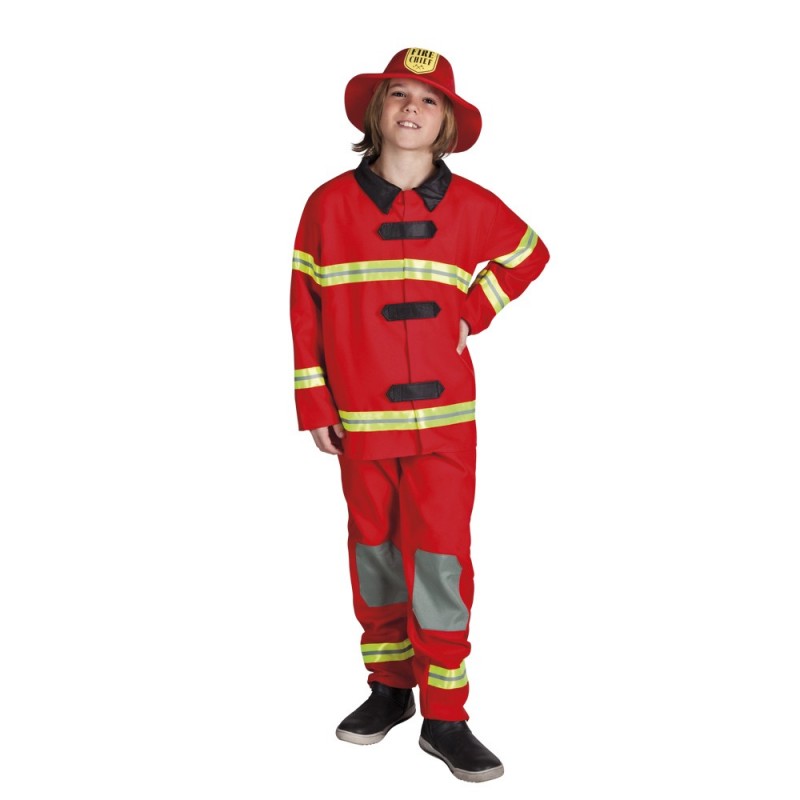 Disf.Inf.Bombero Rojo 4-6Años