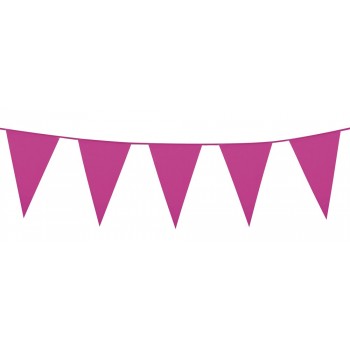 Banderin Triang.Fucsia 10M