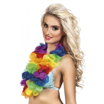 Collar Hawaiano Multicolor Xl
