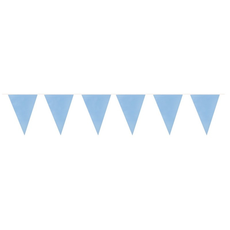 Banderin Triang.Azul Bebe 10M Banderin Triang.Azul Bebe 10M