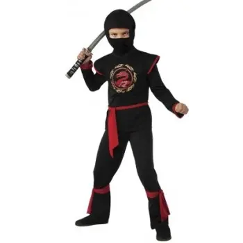 Disf.Inf.Dragon Ninja Negro Tm