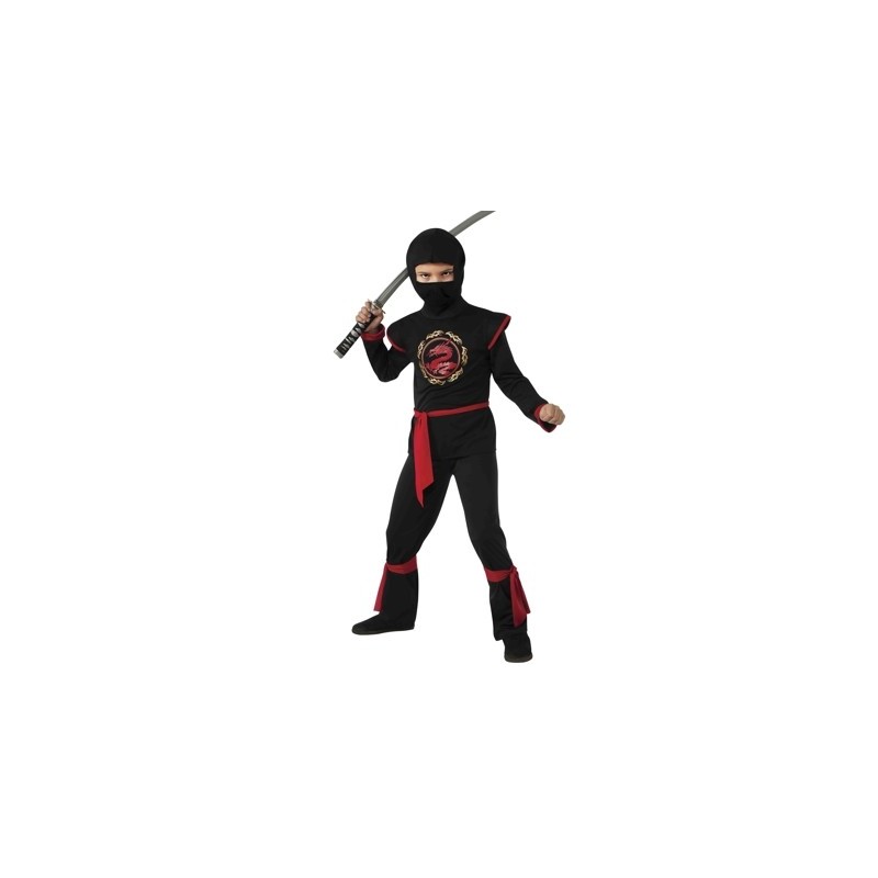 Disf.Inf.Dragon Ninja Negro Tm Disf.Inf.Dragon Ninja Negro Tm