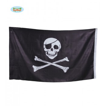 BANDERA PIRATA CALAVERA 90X150