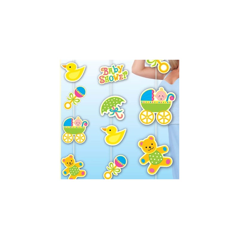 Set 6 Colg.Baby Shower 1,83Mt
