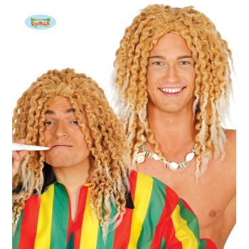 PELUCA RASTAS RUBIA