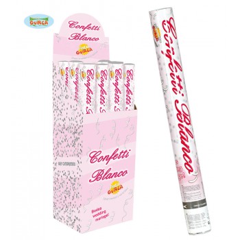 CAÑON CONFETTI BLANCO 50CM
